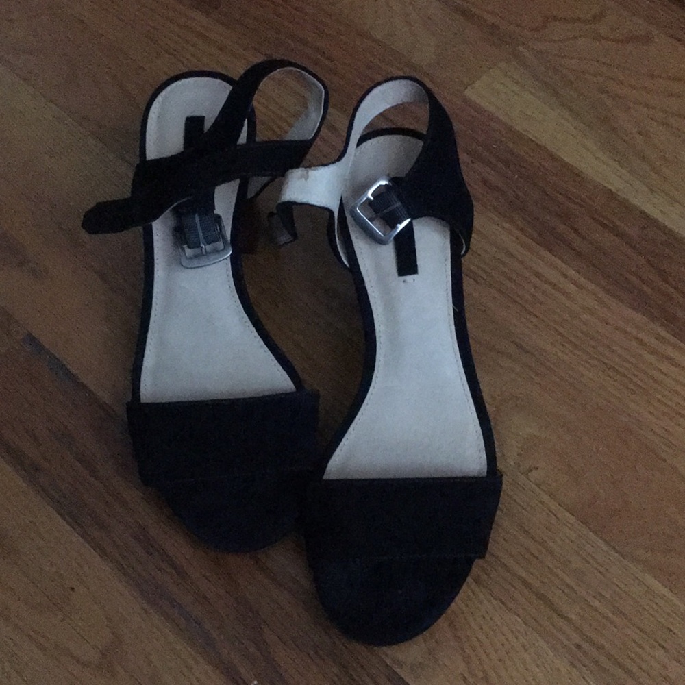 The Frye Company Sandals black suede size 8